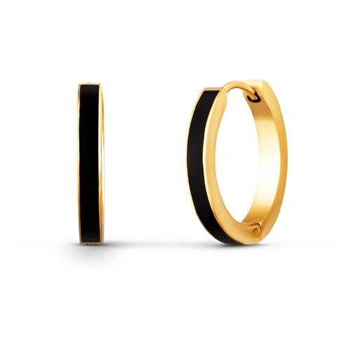 Vuch Black Sara Gold Earrings Cene