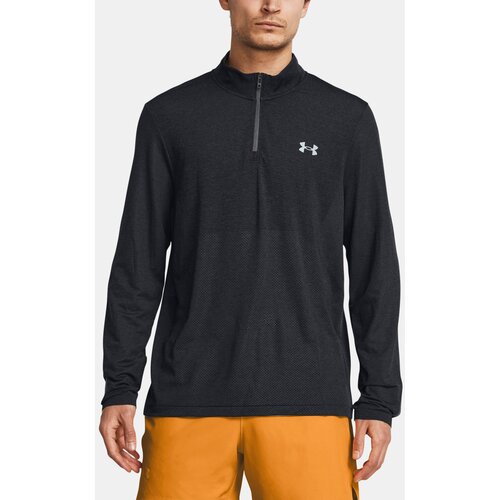 Under Armour UA SEAMLESS STRIDE 1/4 ZIP-GRY T-Shirt - Men&amp;#039;s Slike