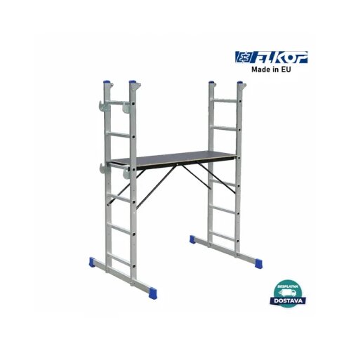  ELKOP Mini Aluminijumska Skela 2x6 - 3m HPP650 Cene