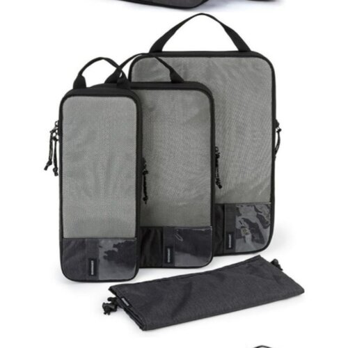 INF Komplet 3 potovalnih kock za pakiranje Black, (21755769) Cene