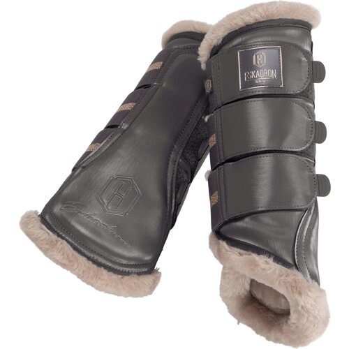 ESKADRON Ščitniki GLAMSLATE FAUXFUR, basalt grey - XL Cene