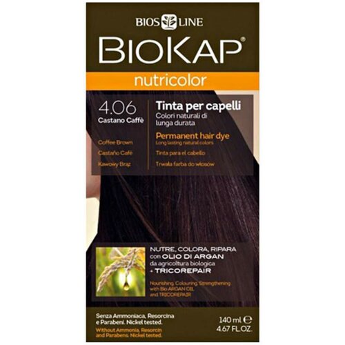 Biokap Farba za kosu Nutricolor 4.06 kafeno smeđa 140ml Cene