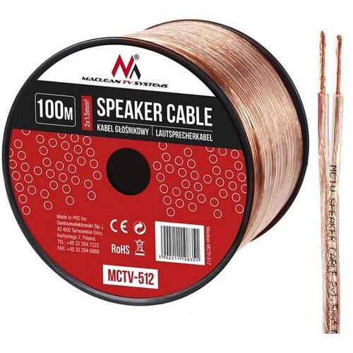 Maclean kabel za zvočnike 2 x 1,5mm2 100m MCTV-512 Cene