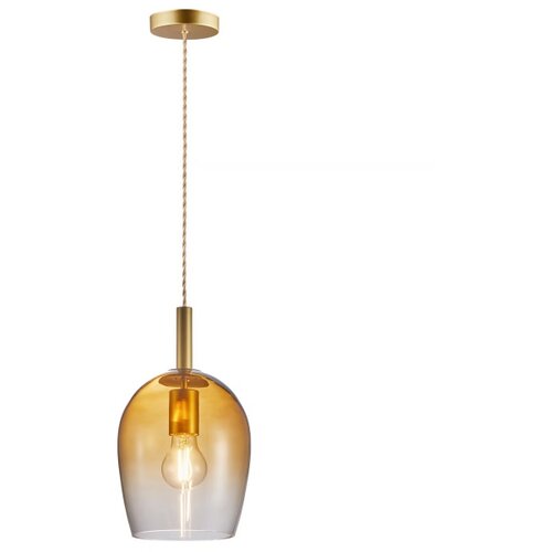 Nordlux visilica na sajli UMA 1xE27/40W/230V prečnik 18 cm braon/dimljeno Slike