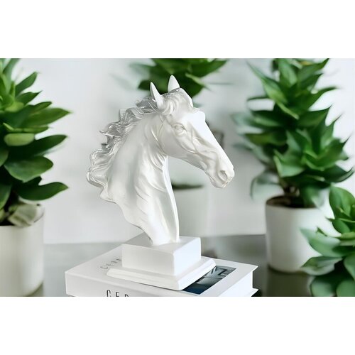 Aberto Design dekorativna figura CY0385, 26x14x36 cm, bela Cene