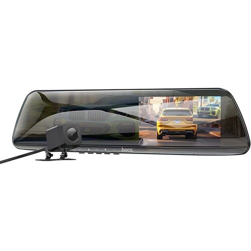 hoco. dash kamera screen 4.5inch 1080P30fps + rear camera 720P25fps DV4 black Cijene