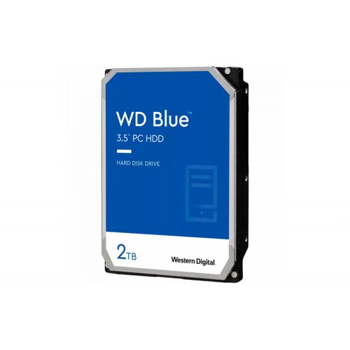 Western Digital hdd desktop wd blue (3.5&amp;#039;&amp;#039;, 2TB, 256MB, 7200 rpm, sata 6 gb/s) Slike