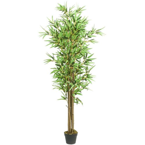 vidaXL Umjetno stablo bambusa 1288 listova 180 cm zeleno Cijene