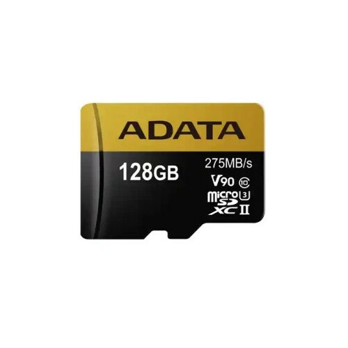 Adata micro SD Card 128GB + SD adapter AUSDX128GUII3CL10-CA1/ class 10/8K/4K Cene
