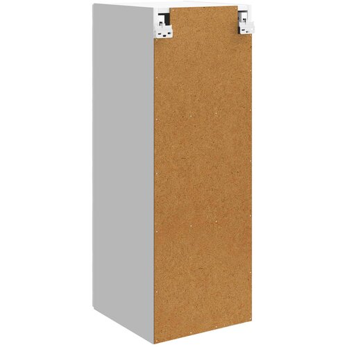  Ormar za montažu na zid Bijela visokog sjaja 33 x 34,5 x 90 cm Slike