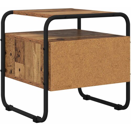  Noćni ormar Staro drvo 40 x 39,5 x 40 cm Konstruirano drvo Slike