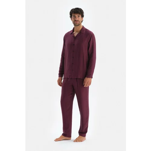 Dagi Pajama Set - Burgundy