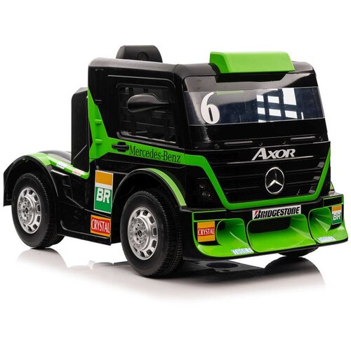 Kamion na akumulator Mercedes XMX622 - zeleni Slike