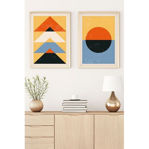 WALLXPERT Uramljena slika Huhu16, 35x50 cm , 2 dijela Cene