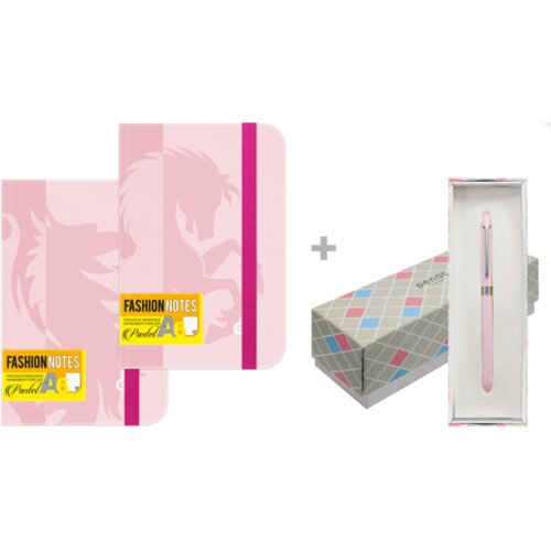  Set Olovka Penac Multi Mf0107Pk-Gc8 i Notes Fashion Pastel A6/96 Slike