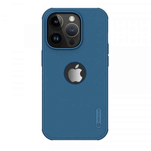 Nillkin futrola super frost pro za iphone 14 pro max (6.7) plava (logo cut) Slike