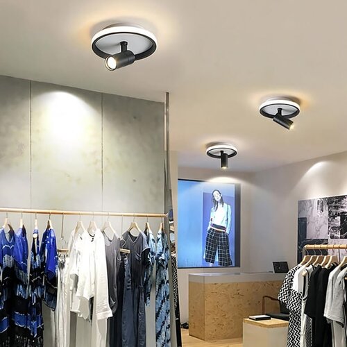 Vesta 477 plafonska svetiljka 12W+5W 3000K crna Cene