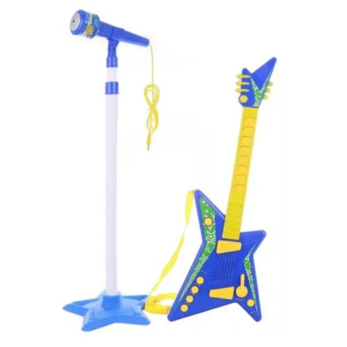 Master Igračka gitara sa mikrofonom 6969-32 Rock Slike
