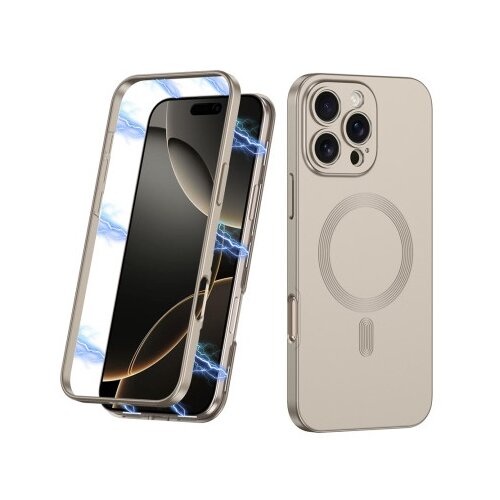  Futrola 360 color magsafe za iphone 16 pro (6.3) titanijum (gkk case) ( F118201 ) Cene