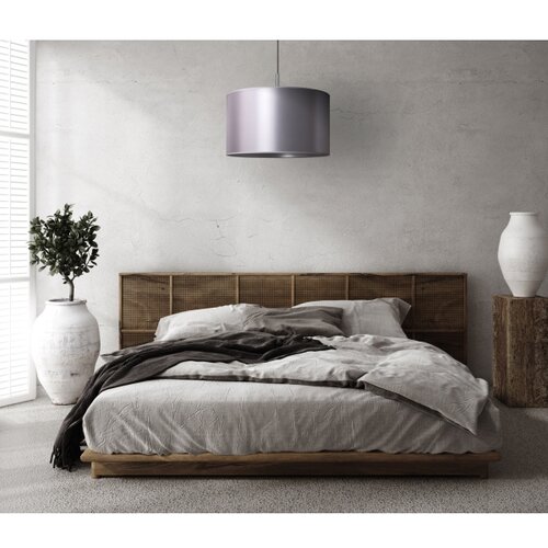  Duolla - Visilica na sajli CANNES 1xE27/15W/230V prečnik 45 cm srebrna Slike