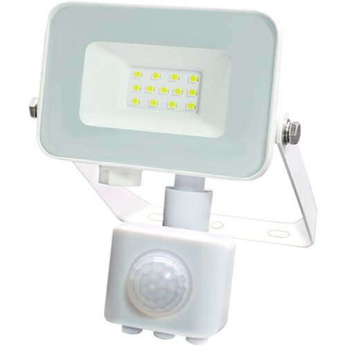 Greentech LED senzorski reflektor (900 lm, IP65, Barva ohišja: Bela) productname.garantie.plussign BAUHAUS garancija 5 let za naprave na električni ali motorni pogon Cene