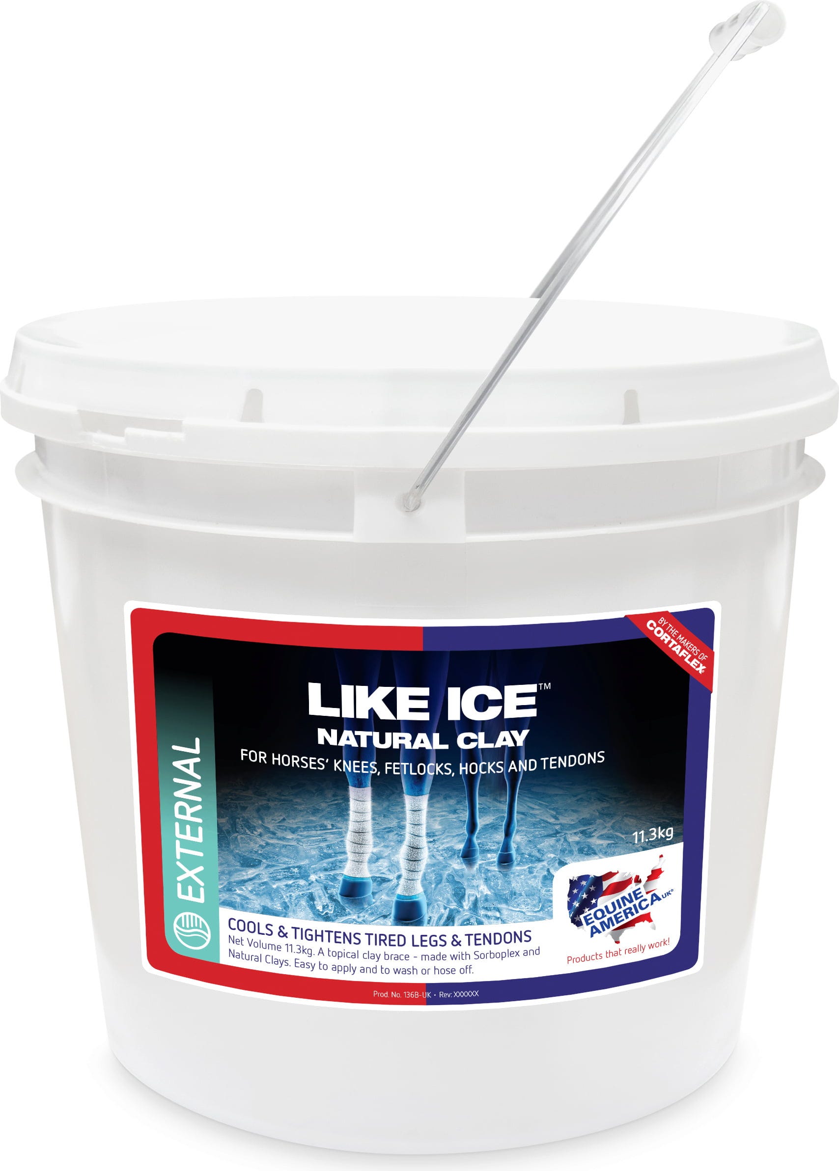 EQUINE_AMERICA Like Ice Natural Clay - 11,30 kg Cene