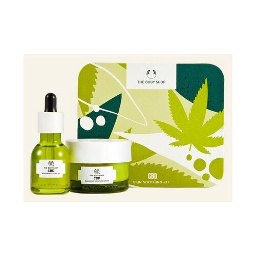 The Body Shop poklon paket za negu lica CBD Skin Soothing Kit Slike