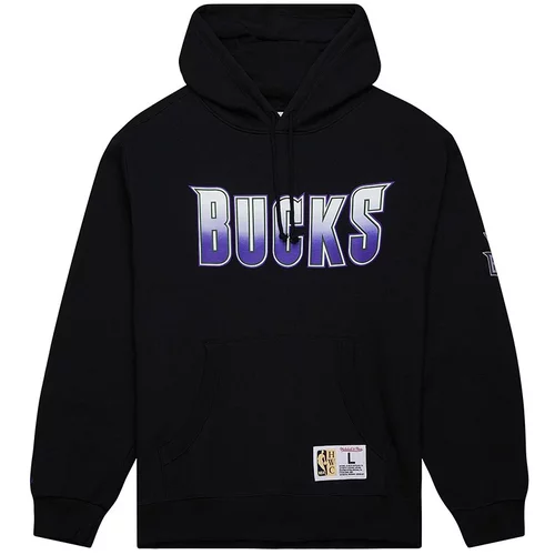 Mitchell And Ness muški Milwaukee Bucks Game Vintage Logo pulover sa kapuljačom