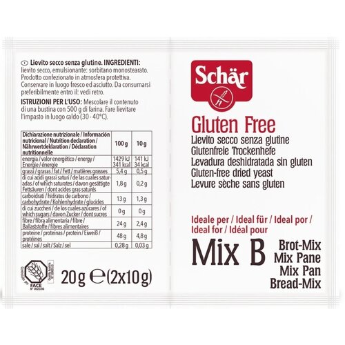 Schär suvi kvasac bez glutena 2x10 g Cene