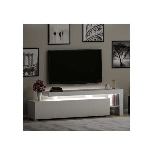 Hanah home polica Za TV Beliz - Belo Slike