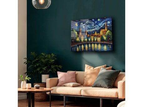 Wallxpert Dekorativno farbanje kaljenog stakla Camtbl 041 70 x 100 Slike