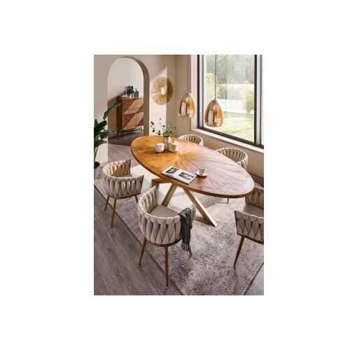 Hanah home (Metalne nogare za sto Ahtapot Gold Slike