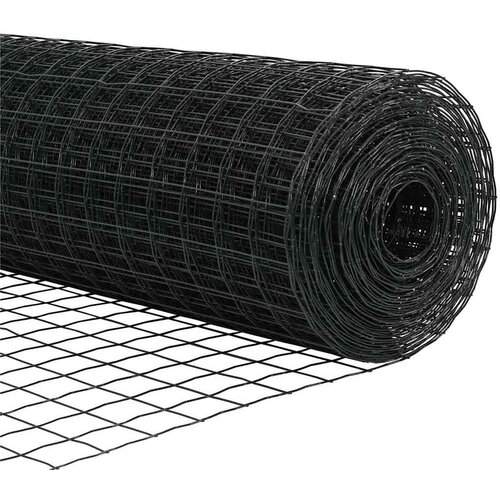 Euro ograda Siva 1,5 x 10 m Željezo prekriveno PVC-om Slike
