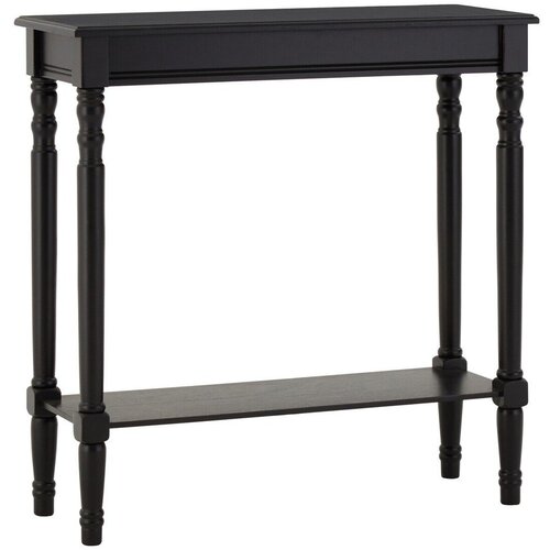 Premier Housewares Crni pomoćni stol od masivnog bora 30x80 cm Heritage &ndash; Cijene