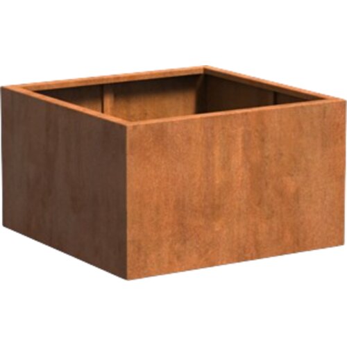 ADEZZ Korito za rastline Carrez iz jekla Corten - kvadratno - 100 x 100 x 60 cm Cene