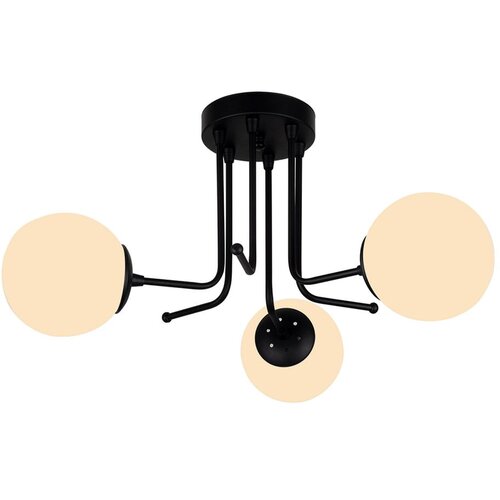 Squid Lighting crna stropna svjetiljka Star, visina 34 cm Cijene