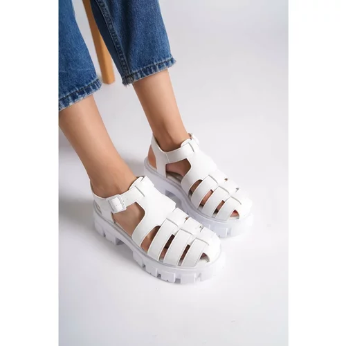Capone Outfitters Sandals - White - Flat