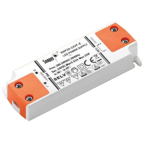 SNAPPY LED napajalnik 24V/0.84A/20W SNP20-24VF-E Slike