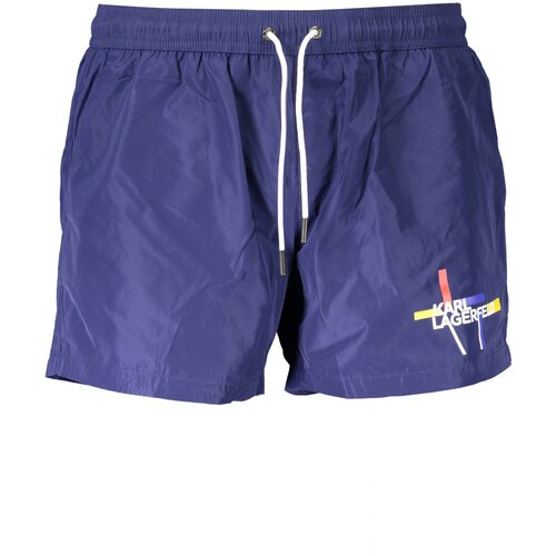 KARL LAGERFELD BEACHWEAR SWIMSUIT BOTTOM MEN BLUE Slike