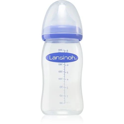 Lansinoh Bočica za hranjenje s NaturalWave® dudom srednjeg protoka- 240ml