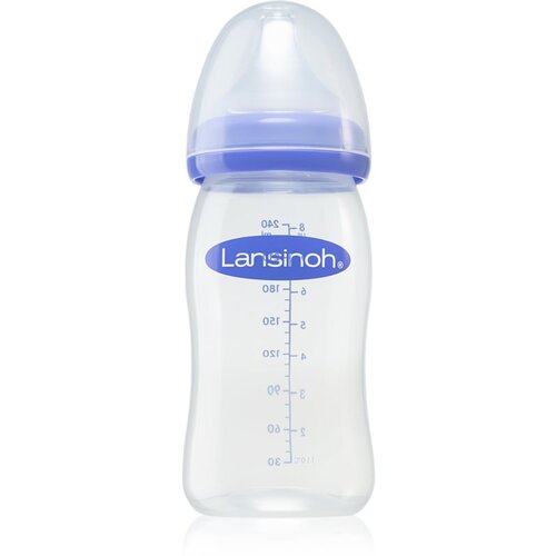 Lansinoh Bočica za hranjenje s&amp;nbsp;NaturalWave&amp;reg;&amp;nbsp;dudom srednjeg protoka- 240ml Slike