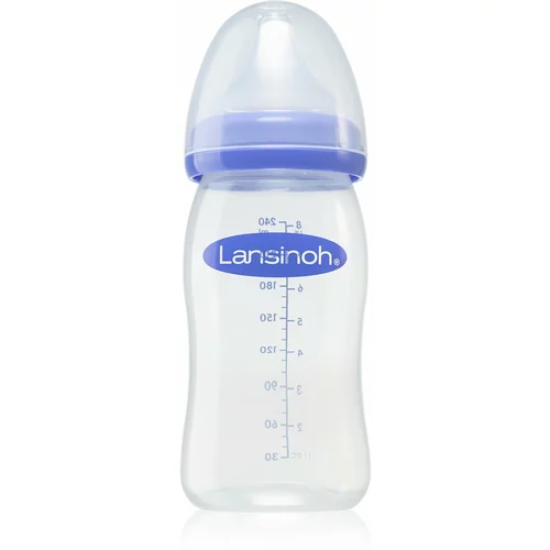 Lansinoh NaturalWave steklenička za dojenčke Medium 240 ml