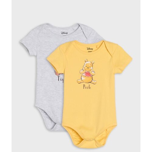 Sinsay Bodi od organskog pamuka s printom 2 pack Winnie the Pooh Cene