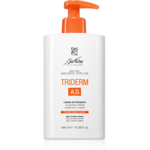 BioNike Triderm A. D. krema za či&scaron;ćenje za atopičnu kožu 490 ml Cijene