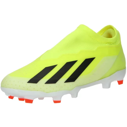 Adidas Nogometni čevelj 'X CRAZYFAST LEAGUE' neonsko rumena / črna / bela