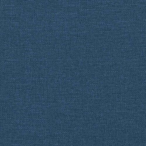 VidaXL Krevet s oprugama i madracem plavi 140x200 cm od tkanine Slike