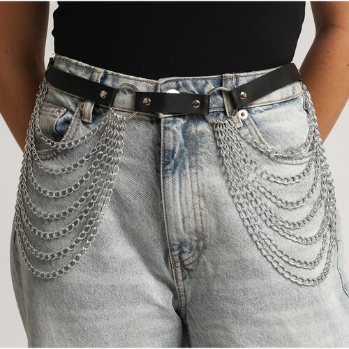 Fenzy Ukrasni Remen S Lancem, Art2235, Crni Cijene