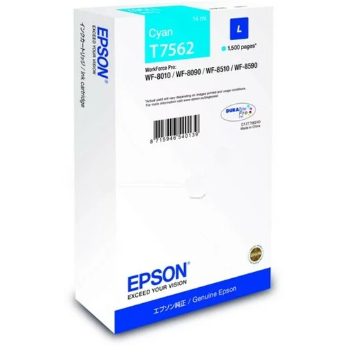 Epson T7562 modra, originalna kartuša