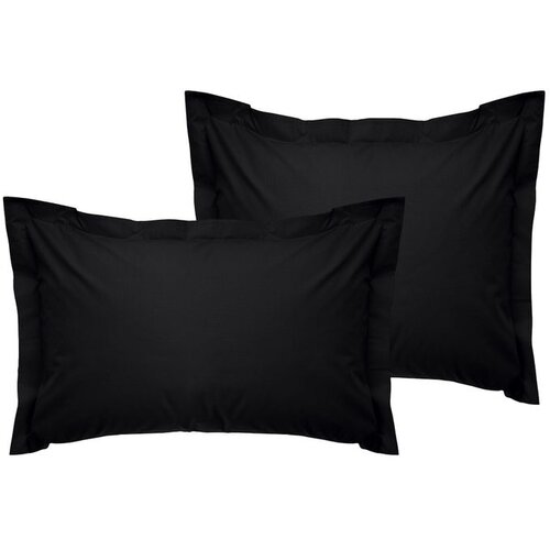  Tonne Grise - 91 Black Oxford Pillowcase Set (2 Pieces) Cene