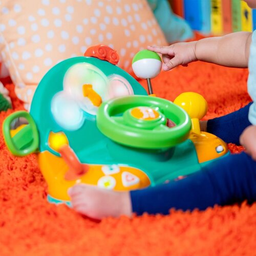Bright Starts Lights &amp;amp; Colors Driver aktivnostna igrača z melodijo 6 m+ 1 kos Slike